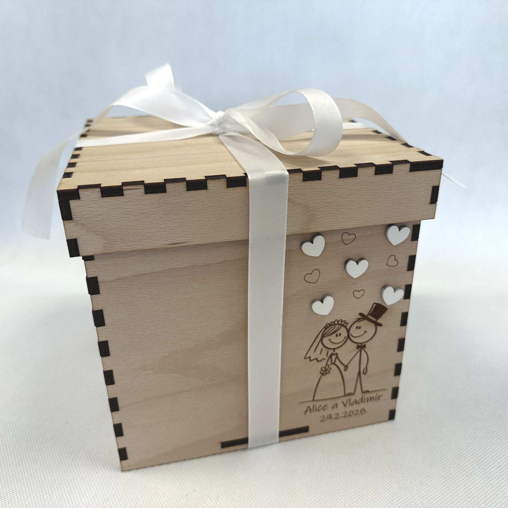 Svatební dárkový box pro novomanžele